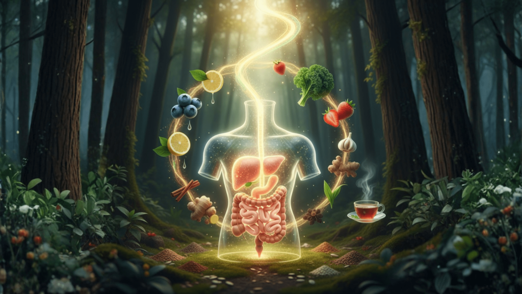 Refresh of Body With Natural Detox Foods